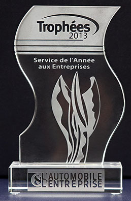 best vehicle and car fleet management software, 2013 innovation trophy of L’Automobile et L’Entreprise
